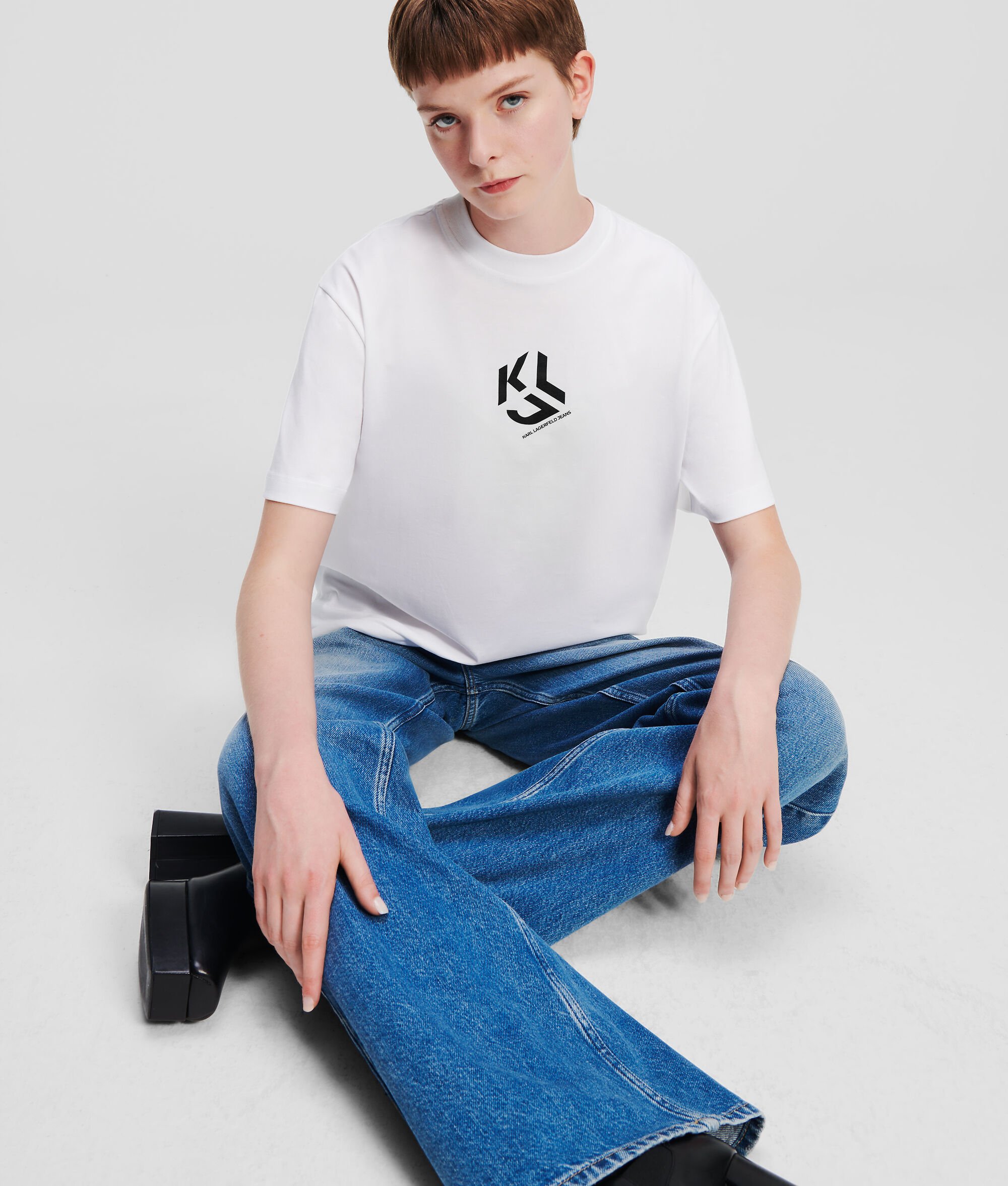 (image for) Unique Flavor KLJ MONOGRAM REGULAR T-SHIRT